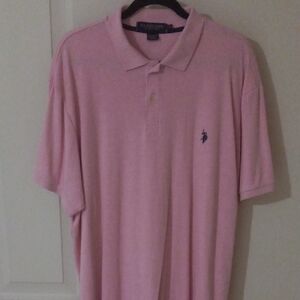 US Polo Assn Pink Classic Polo Shirt